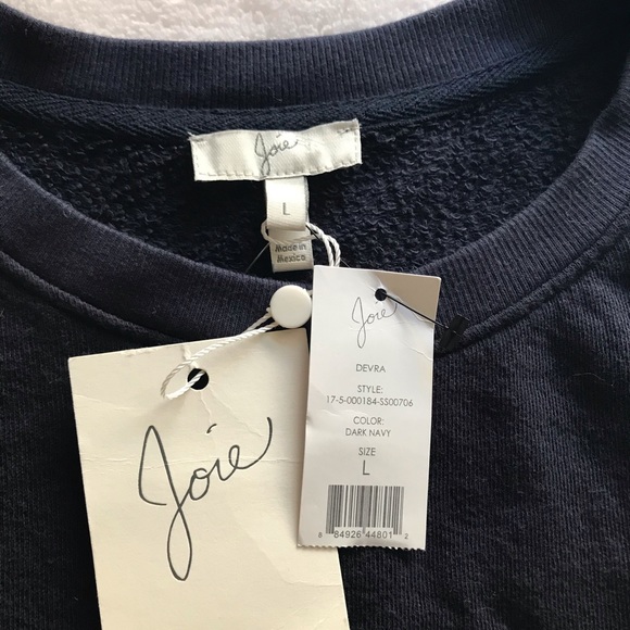 Joie “Devra" crew neck sweatshirt with ruffles - Picture 8 of 10